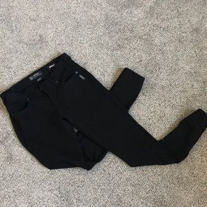 Black Skinny Silver Jeans